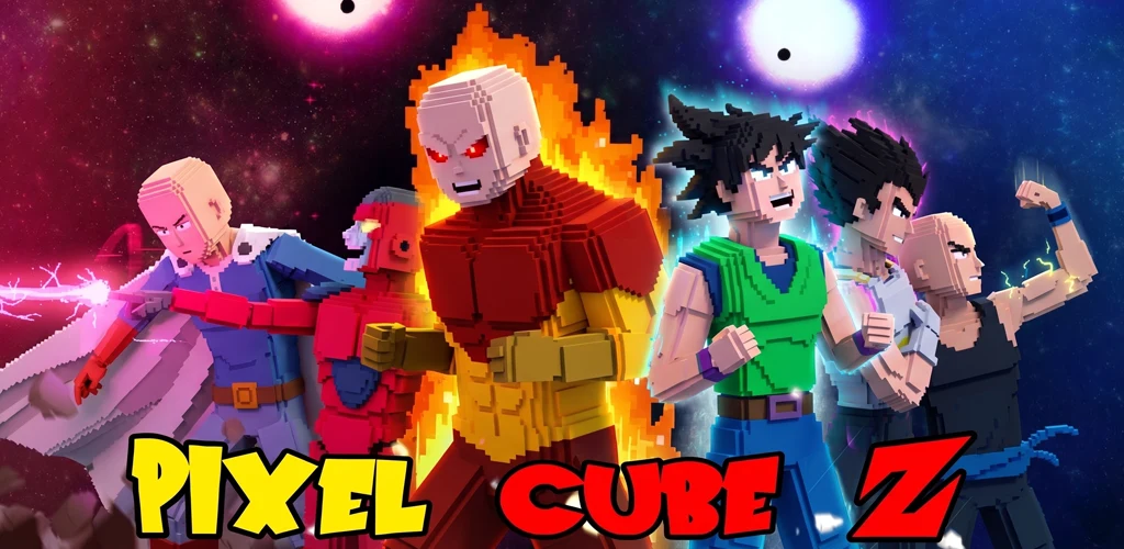 Pixel Cube Z Super Warriors screenshot